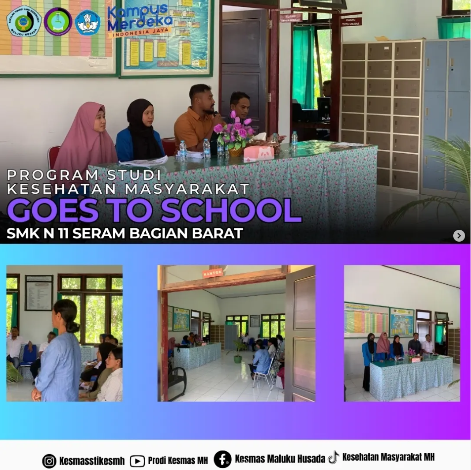 Program Studi Kesehatan Masyarakat STIKes Maluku Husada Goes To School