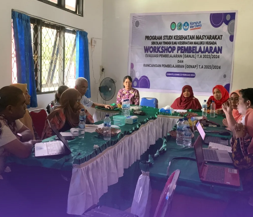 Program studi Kesehatan Masyarakat STIKes Maluku Husada melaksanakan Workshop pembelajaran tahun akademik 2023/2024