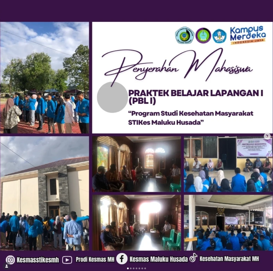 Penyerahan Mahasiswa Praktek Belajar Lapangan I (PBL I) T.A 2023/2024