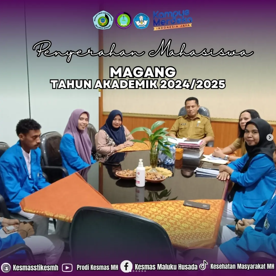 Penyerahan mahasiswa MAGANG T.A 2024/2025