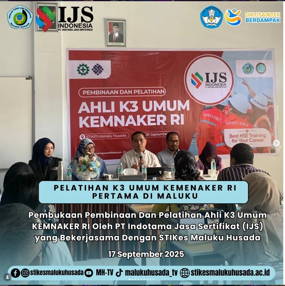 Pembukaan Pelatihan Ahli K3 Umum